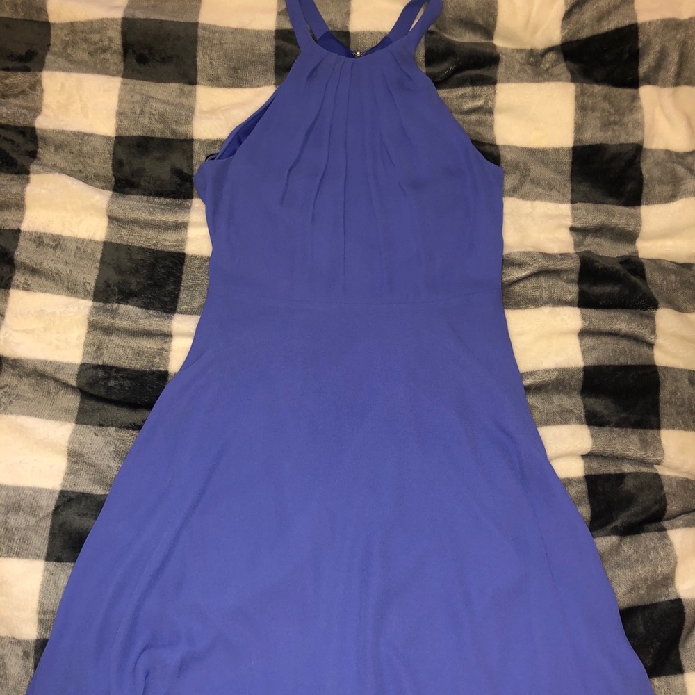 Express blue dress